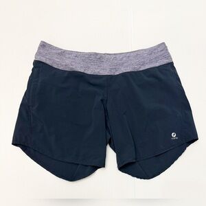 Oiselle Women’s Athletic Lined Running Shorts 6 inch Inseam Size 6